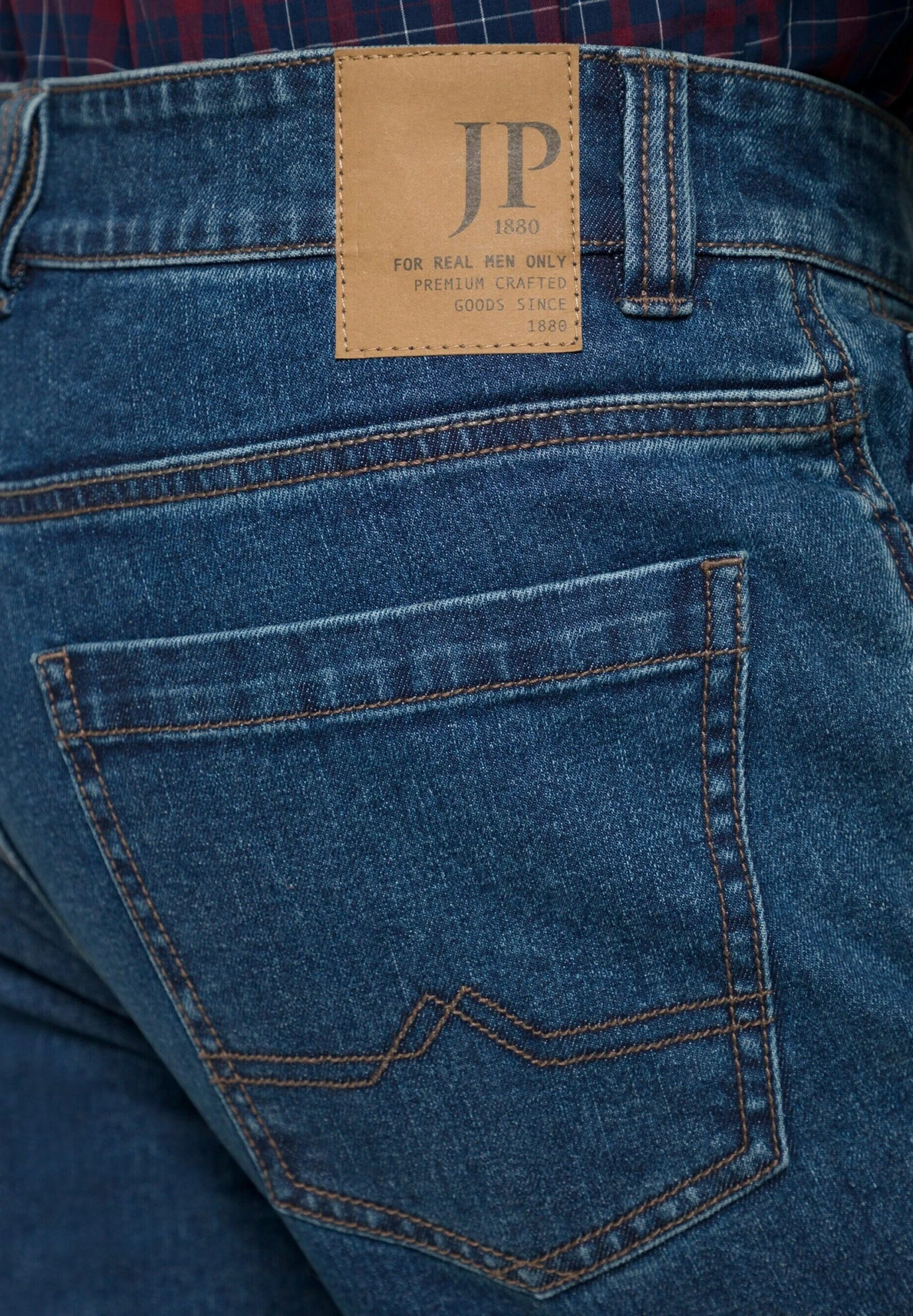 JP1880 Straight Leg Jeans - Bleu Jean 7 JP1880 Straight Leg Jeans - Bleu Jean - Afbeelding 5