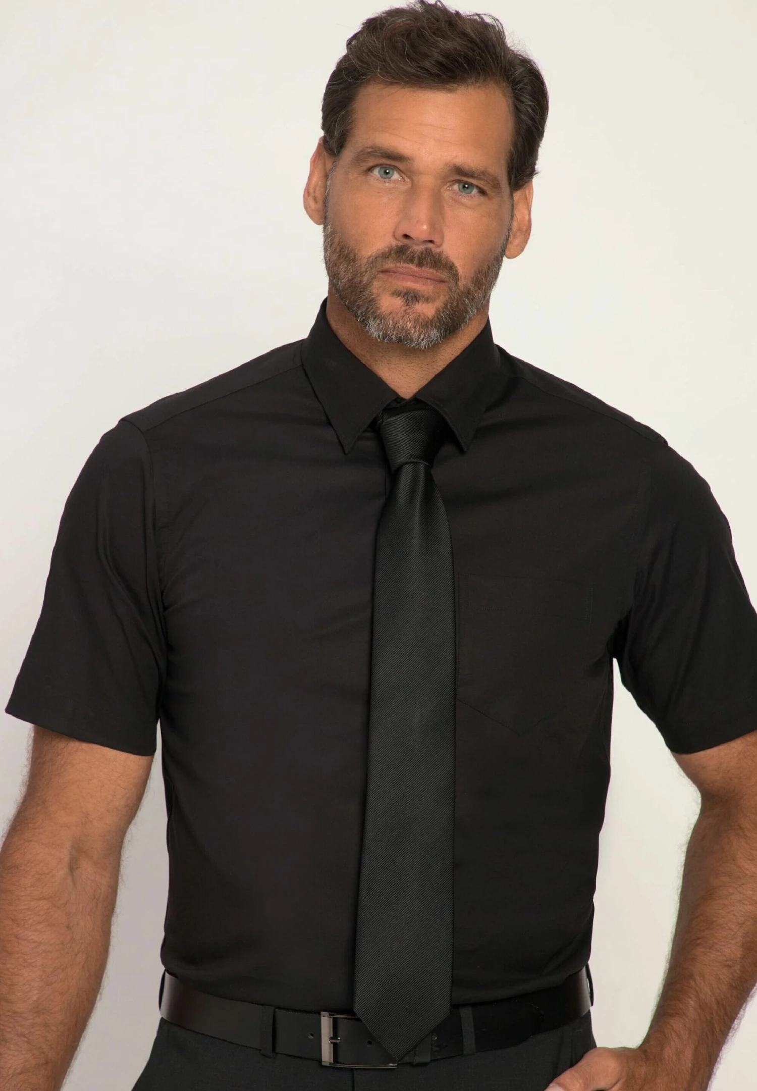 JP1880 Zakelijk Overhemd - Noir 4 JP1880 Zakelijk Overhemd - Noir - Afbeelding 2