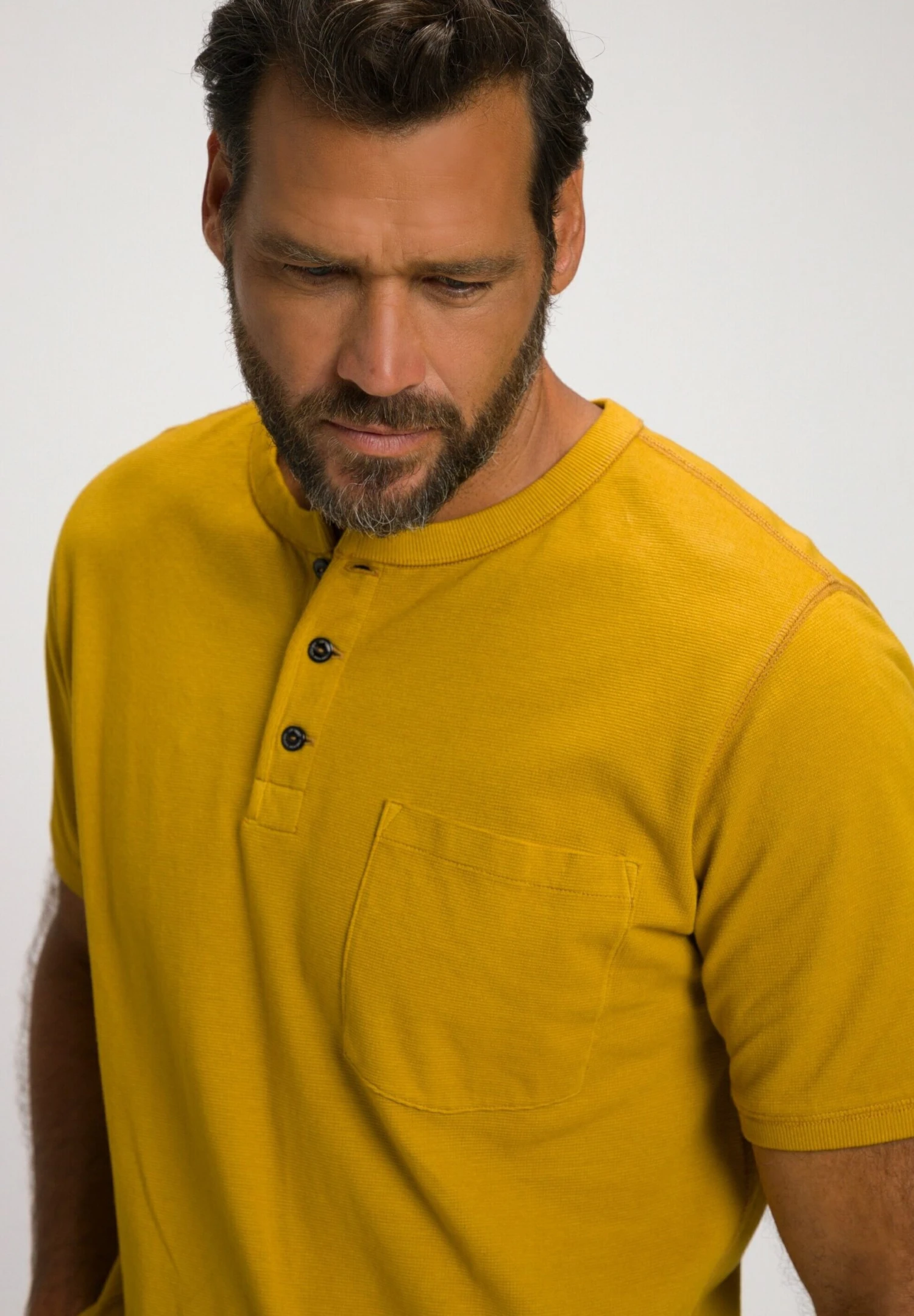 JP1880 T-Shirt Basic - Ambre 4 JP1880 T-Shirt Basic - Ambre - Afbeelding 2