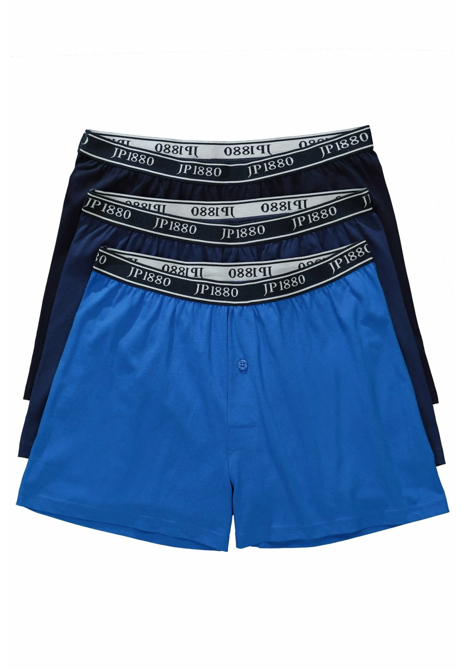 JP1880 3-Pack - Boxershort - Clematisblau 8 JP1880 3-Pack - Boxershort - Clematisblau - Afbeelding 7