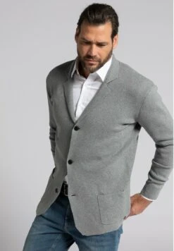 JP1880 Vest - Grau Melange