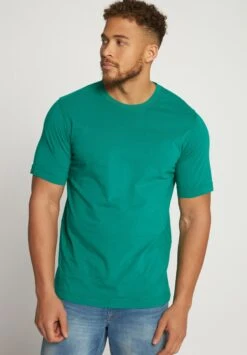 JP1880 Grosse Grössen Bis 8Xl - T-Shirt Basic - Vert Bouteille