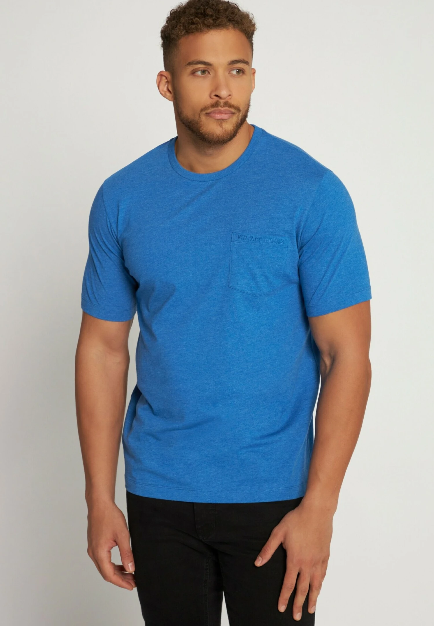 JP1880 Stretch Tee - T-Shirt Basic - Blue 3 JP1880 Stretch Tee - T-Shirt Basic - Blue