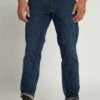 JP1880 Straight Leg Jeans - Dark Blue Denim 1 JP1880 Straight Leg Jeans - Dark Blue Denim -JP1880 fa8eb2d962104cac95bd590de036490d
