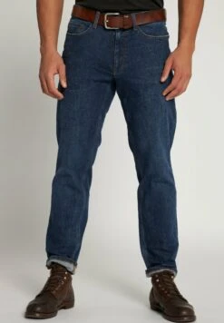 JP1880 Straight Leg Jeans - Dark Blue Denim