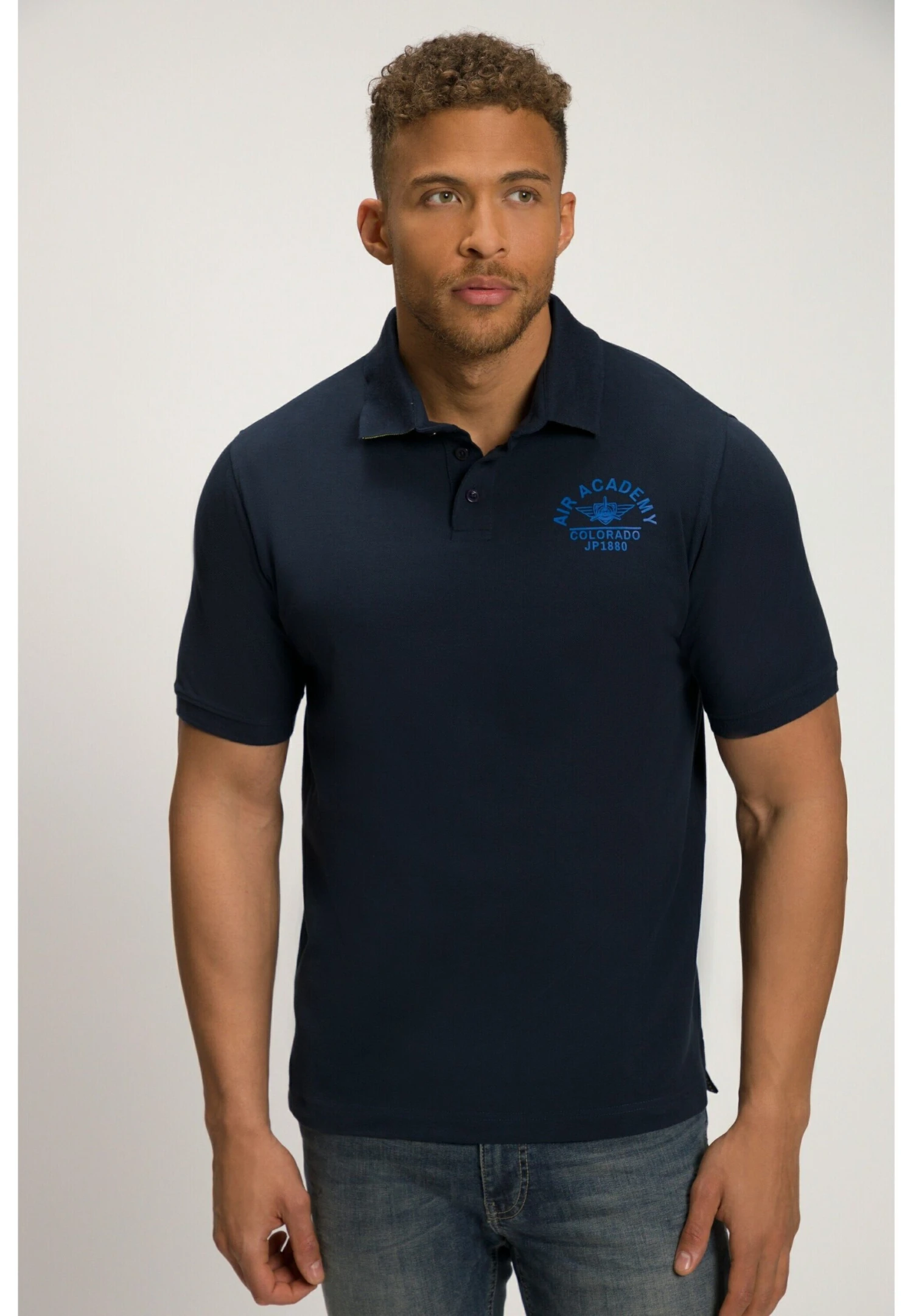 JP1880 Poloshirt - Matte Night Blue 3 JP1880 Poloshirt - Matte Night Blue