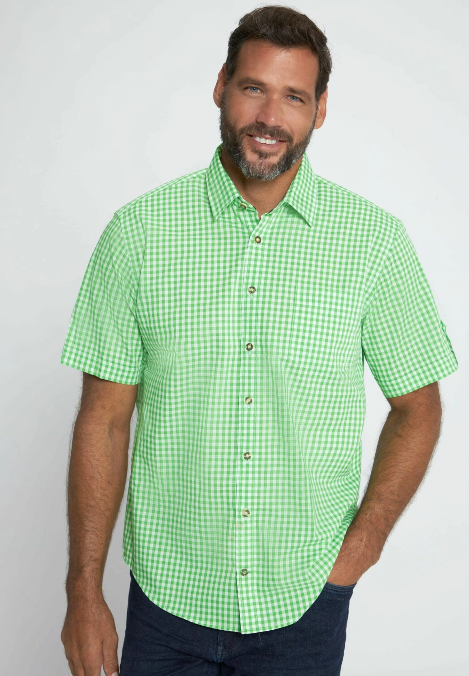 JP1880 Overhemd - Apple Green 3 JP1880 Overhemd - Apple Green