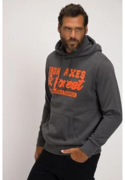 JP1880 Hoodie - Dunkelgrau Melange