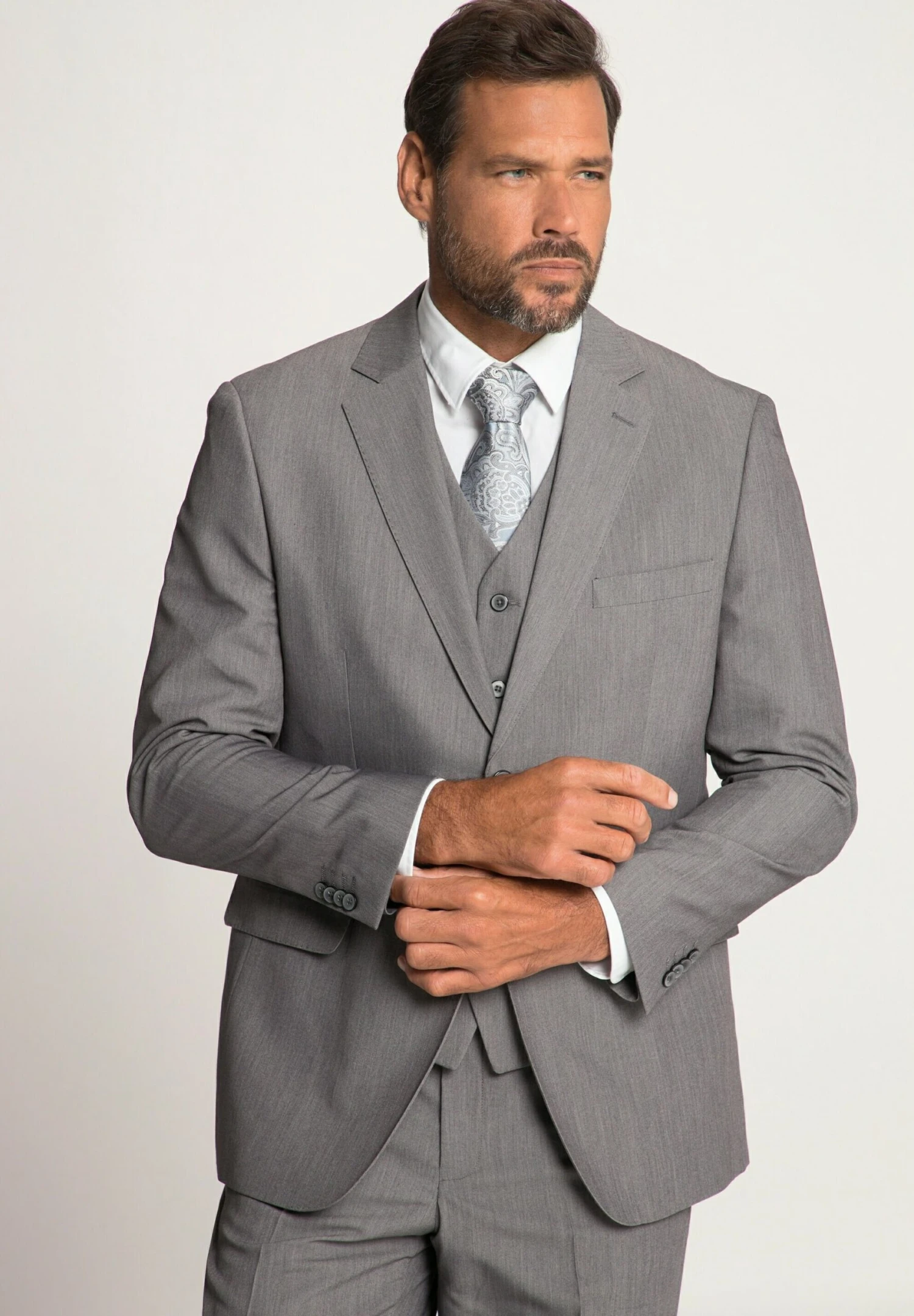 JP1880 Flexnamic - Blazer - Gris Acier 6 JP1880 Flexnamic - Blazer - Gris Acier - Afbeelding 4