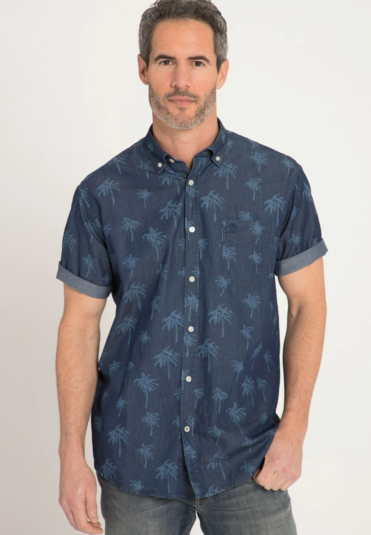 JP1880 Overhemd - Marine Foncé 4 JP1880 Overhemd - Marine Foncé - Afbeelding 2