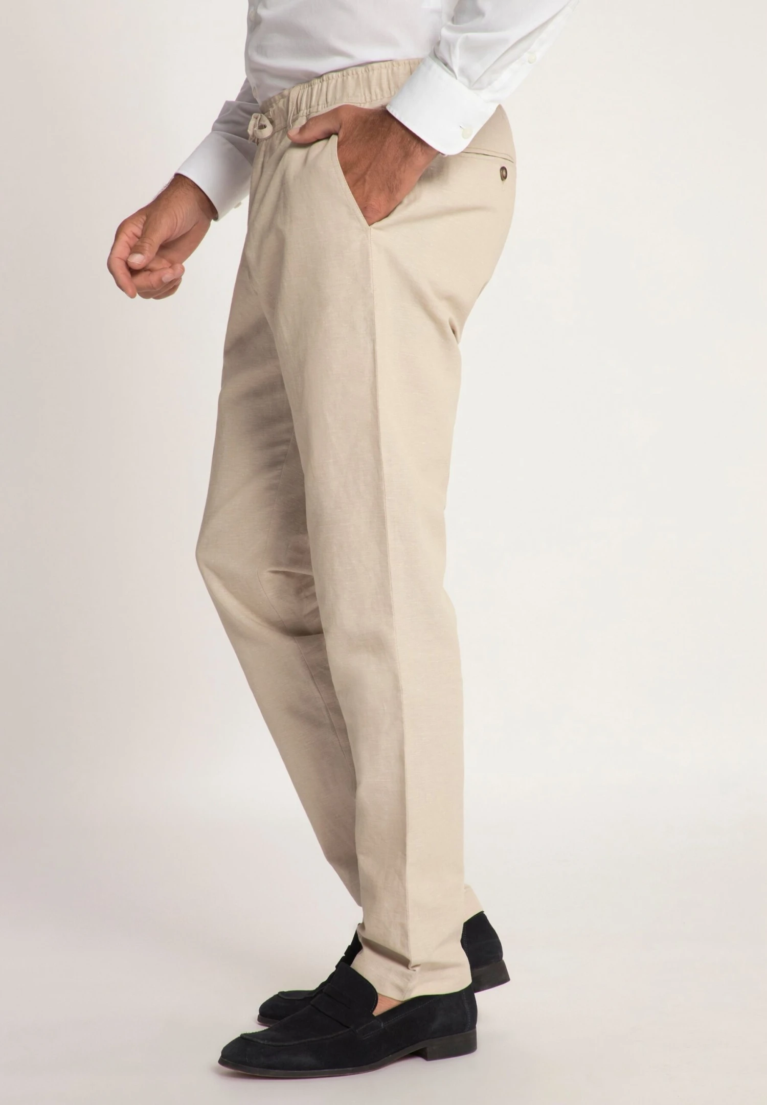 JP1880 Broek - Sand Gray 5 JP1880 Broek - Sand Gray - Afbeelding 3