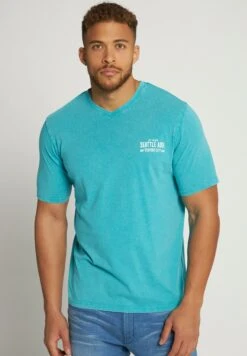 JP1880 T-Shirt Print - Turquoise Foncé